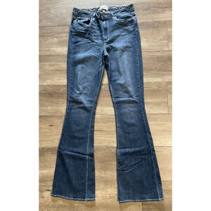 PAIGE Women's Flare & Wide Leg Jeans - Dark Blue